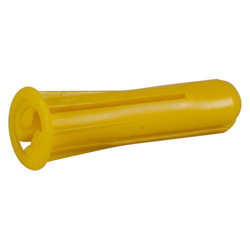 Plastplugg GUL 5,5X25 100/FRP