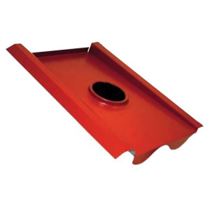ABC-AVLO 110 Tegel röd Avloppsluftare för 2–kupig betongpanna