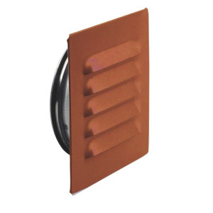 Ytterväggsgaller ABC–GC Brun 100mm