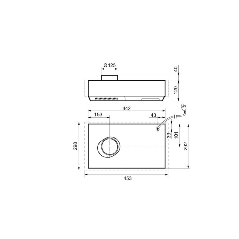 Flexit Bistro-S 44,2cm Ext. AC