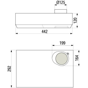 Flexit Bistro-M Vit 44,2cm