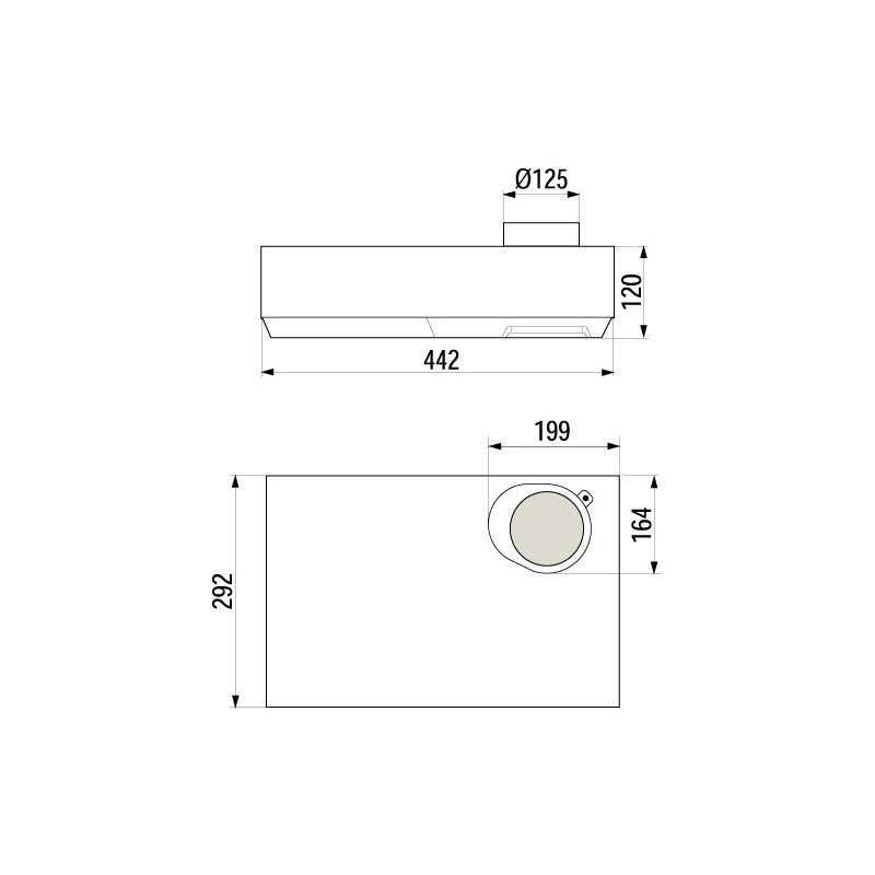 Flexit Bistro-M Vit 44,2cm