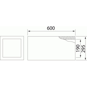 Takgenomföring TFU 300x300 L600