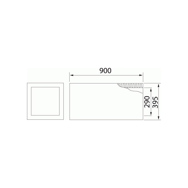 Takgenomföring TFU 400x400 L900