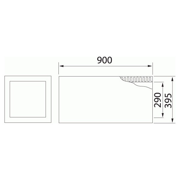 Takgenomföring TFU 400x400 L900