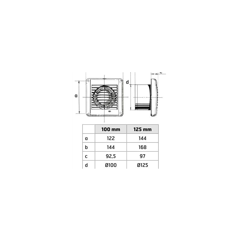 Flexit 100B Standard Vit