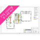 Ventilationsritning FTX system 1-plan 0-140 m2