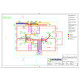 Ventilationsritning FTX system 2-plan 141-180 m2