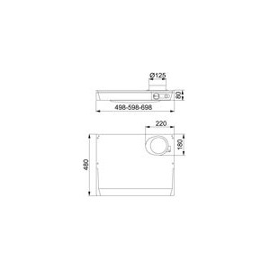 Franke F251-10 50cm Vit