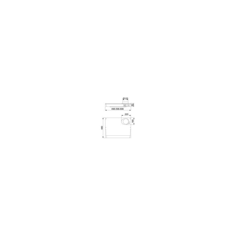Franke F251-10 50cm Vit