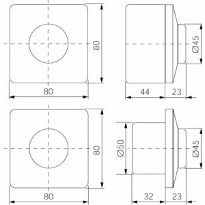 Östberg Tyristor VRS Varvtalsregulator 0,5 A Utanpåliggande